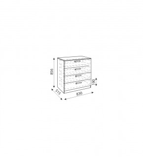 Дуглас подростковая (модульная) в Сысерти - sysert.mebel24.online | фото 24