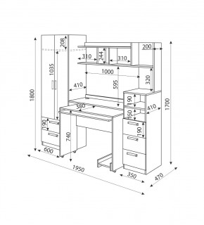 Дуглас подростковая (модульная) в Сысерти - sysert.mebel24.online | фото 29