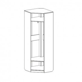 ЭЛАНА Прихожая (модульная) Бодега Белая в Сысерти - sysert.mebel24.online | фото 5