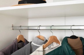 ЭЙР прихожая (модульная) Белый Шагрень в Сысерти - sysert.mebel24.online | фото 19