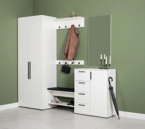 ЭЙР прихожая (модульная) Белый Шагрень в Сысерти - sysert.mebel24.online | фото 28