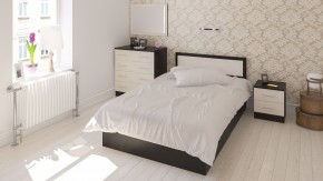 Фиеста Кровать 1200, цвет венге/дуб лоредо, ШхГхВ 123,5х203,5х80 см., сп.м. 1200х2000 мм., без матраса, основание есть в Сысерти - sysert.mebel24.online | фото 5