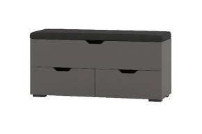 ФЛИНТ Диван (графит/черный) в Сысерти - sysert.mebel24.online | фото 1