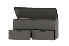 ФЛИНТ Диван (графит/черный) в Сысерти - sysert.mebel24.online | фото 2