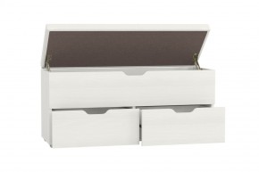 ФЛИНТ Диван (рамух белый/белый) в Сысерти - sysert.mebel24.online | фото 2