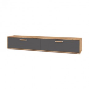 ФЛОРИДА Ф32 Тумба ТВ (дуб золотой/графит) в Сысерти - sysert.mebel24.online | фото
