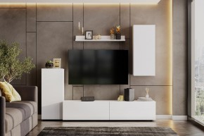 Гостиная МГС 10 (Белый текстурный) в Сысерти - sysert.mebel24.online | фото 1