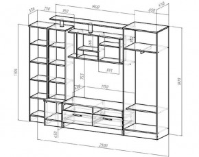 ОСКАР Гостиная (Венге/Анкор светлый) в Сысерти - sysert.mebel24.online | фото