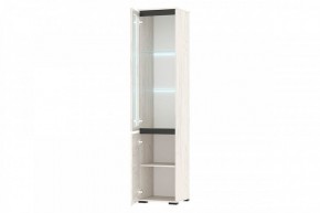 ГРЕТТА Пенал-витрина 1В1С (дуб крафт) в Сысерти - sysert.mebel24.online | фото 2