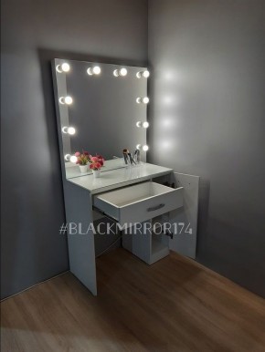 Гримерный стол ГС1БД80 в Сысерти - sysert.mebel24.online | фото 4