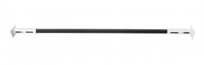 Турник раздвижной 1250-1500 цв. белый-черный FLEXTER PROFI в Сысерти - sysert.mebel24.online | фото