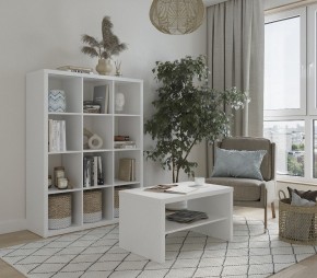 Журнальный стол Энкель 82С, тамбурат, цвет белый в Сысерти - sysert.mebel24.online | фото 4