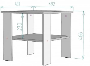 Журнальный столик TC33 в Сысерти - sysert.mebel24.online | фото 2