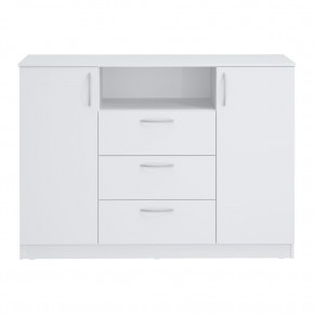 Комод 1400 Париж (Белый тиснение) в Сысерти - sysert.mebel24.online | фото 3