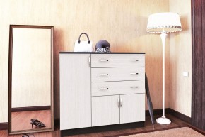 Комод №3 ЛДСП (Венге/Дуб Белфорд) в Сысерти - sysert.mebel24.online | фото