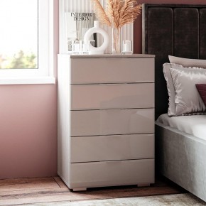 Комод Алекса (ясень белый/белый) в Сысерти - sysert.mebel24.online | фото 3