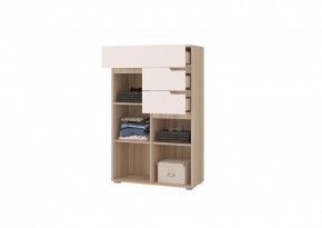 Комод АНТАЛИЯ (Сонома/Графит софт) в Сысерти - sysert.mebel24.online | фото 2