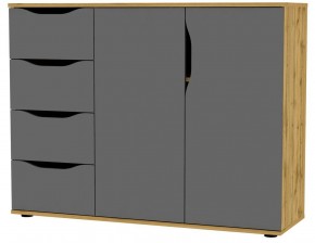 Комод Astrid K201 (ДВ-Графит) в Сысерти - sysert.mebel24.online | фото