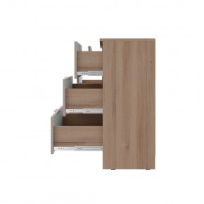 Комод Эмилия КМ-04 (Дуб смоки/Айриш (MF03)) в Сысерти - sysert.mebel24.online | фото 3