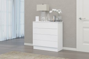 Комод Фаворит-3 (Белый текстурный) в Сысерти - sysert.mebel24.online | фото
