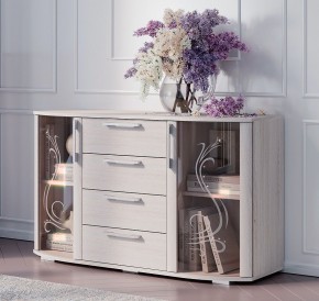 Комод Флорида (ясень белый) в Сысерти - sysert.mebel24.online | фото 3