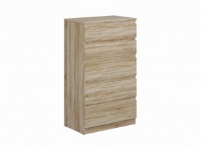 Комод КАСТОР с пятью ящиками, цвет Дуб Сонома в Сысерти - sysert.mebel24.online | фото