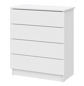 Комод КМ 1 (Серия 2) Белый текстурный в Сысерти - sysert.mebel24.online | фото 3