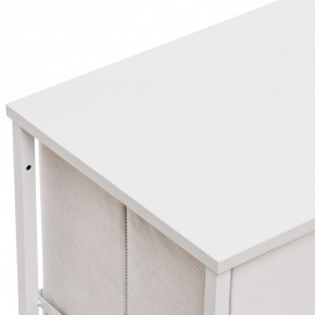 Комод Leset Линкс 2 ящ. (к/з), Каркас Белый, ящики Белые в Сысерти - sysert.mebel24.online | фото 6