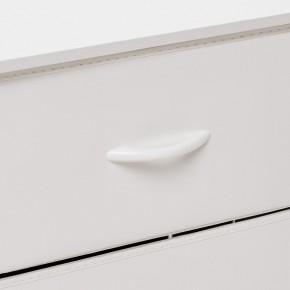 Комод Leset Линкс 5 ящ. (к/з), Каркас Белый, ящики Белые в Сысерти - sysert.mebel24.online | фото 4