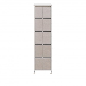 Комод Leset Линкс 5 ящ. (к/з), Каркас Белый, ящики Белые в Сысерти - sysert.mebel24.online | фото 5
