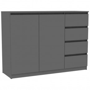 Комод Мальта K117 (Графит) в Сысерти - sysert.mebel24.online | фото