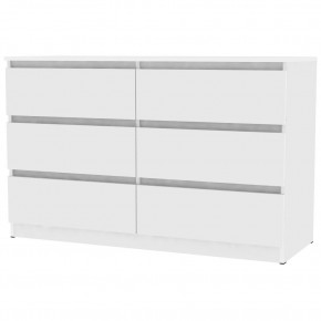 Комод Мальта K134 (Белый) в Сысерти - sysert.mebel24.online | фото