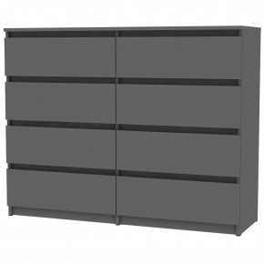 Комод Malta light K146 (Графит) в Сысерти - sysert.mebel24.online | фото