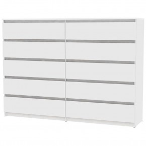 Комод Malta light K156 (Белый) в Сысерти - sysert.mebel24.online | фото