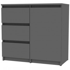 Комод Malta light K186 (Графит) в Сысерти - sysert.mebel24.online | фото