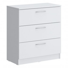 Комод мини Париж (Белый тиснение) в Сысерти - sysert.mebel24.online | фото