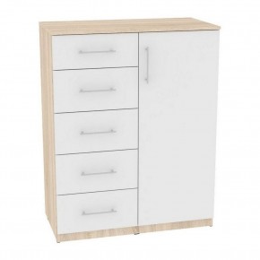 Комод "Калисто (K37)" ручка рейлинг (ДСС-Белый) в Сысерти - sysert.mebel24.online | фото