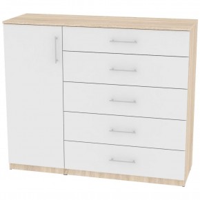 Комод "Калисто (K40)" ручка рейлинг (ДСС-Белый) в Сысерти - sysert.mebel24.online | фото