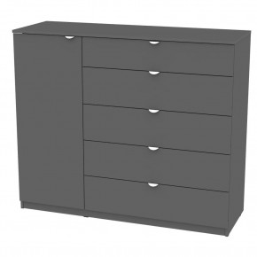 Комод "Калисто (K40)" ручка торцевая (Графит) в Сысерти - sysert.mebel24.online | фото