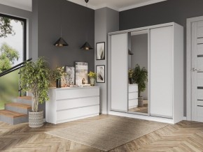 Комод с 6 ящиками 1200 "Бьянко" (Белый лофт) в Сысерти - sysert.mebel24.online | фото 2