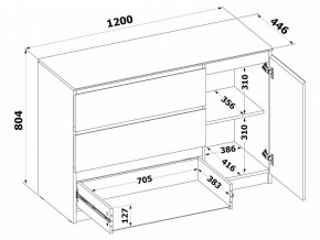 Комод Т-3Р в Сысерти - sysert.mebel24.online | фото 4