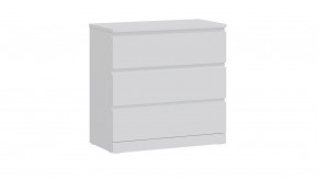 Комод Варма 3 с тремя выдвижными ящиками, цвет белый в Сысерти - sysert.mebel24.online | фото