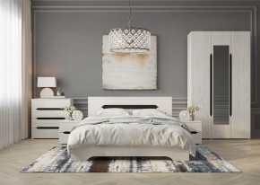 Комод Вега 800 (Крафт белый - Венге) в Сысерти - sysert.mebel24.online | фото 3