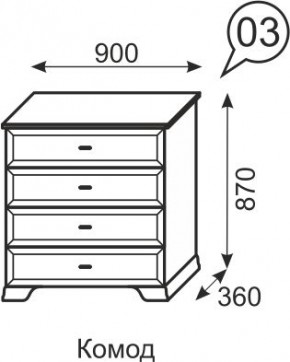 Комод Венеция 3 бодега в Сысерти - sysert.mebel24.online | фото 2