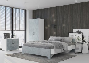 Комод VICTOR (Белый/Бетон) в Сысерти - sysert.mebel24.online | фото 3