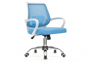 Компьютерное кресло Ergoplus blue / white в Сысерти - sysert.mebel24.online | фото