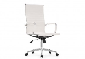 Компьютерное кресло Reus pu white / chrome в Сысерти - sysert.mebel24.online | фото