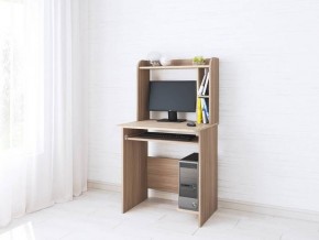 Компьютерный стол Грета-1 ясень шимо/дуб сонома в Сысерти - sysert.mebel24.online | фото