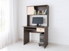 Компьютерный стол Грета-4 венге/дуб молочный в Сысерти - sysert.mebel24.online | фото