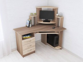 Компьютерный стол Грета-7 ясень шимо/дуб сонома в Сысерти - sysert.mebel24.online | фото